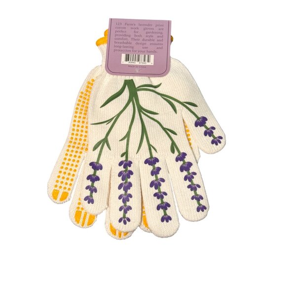 Lavender Gardening Gloves NEW | One Size - Picture 2 of 3